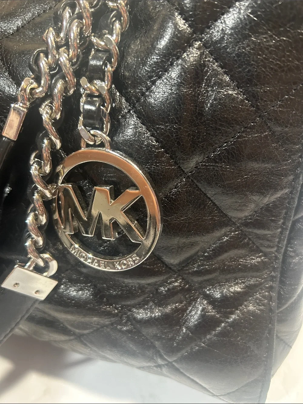 Michael Kors quilted leather
